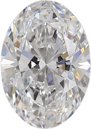 2.01 Carat D VVS2 Oval Lab Diamond