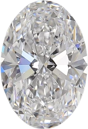 2.01 Carat D VVS2 Oval Lab Diamond