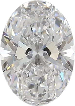 2.02 Carat D VVS1 Oval Lab Diamond