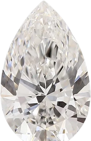 2.02 Carat F vs1 Pear Lab Diamond