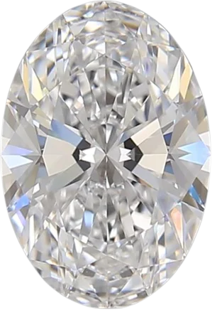 2.03 Carat D VVS1 Oval Lab Diamond