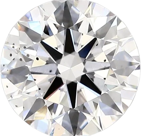 2.04 Carat D si2 Round Lab Diamond