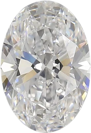 2.05 Carat D IF Oval Lab Diamond