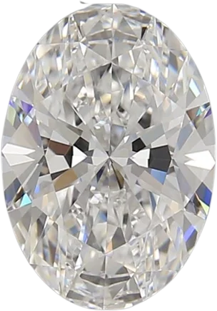 2.05 Carat D VVS1 Oval Lab Diamond