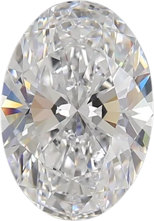 2.08 Carat D VVS1 Oval Lab Diamond