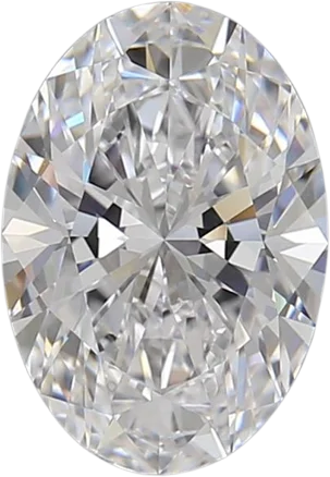 2.11 Carat D VVS1 Oval Lab Diamond