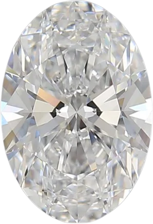 2.17 Carat D VVS1 Oval Lab Diamond