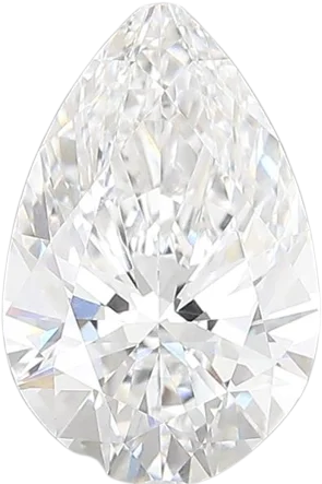 2.19 Carat D vvs2 Pear Lab Diamond