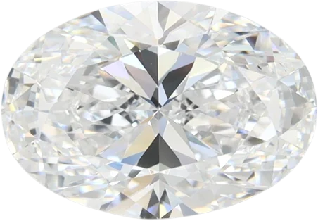 2.21 Carat D VVS1 Oval Lab Diamond