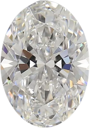 2.22 Carat D VVS2 Oval Lab Diamond