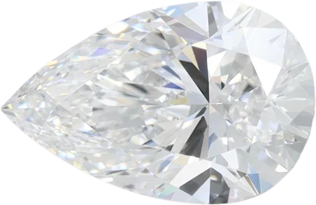 2.23 Carat D VVS2 Pear Lab Diamond