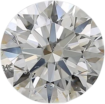 2.25 Carat J SI2 Round Natural Diamond