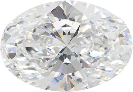 2.26 Carat D VVS1 Oval Lab Diamond