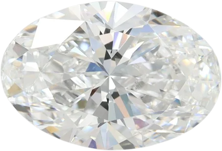 2.3 Carat D VVS1 Oval Lab Diamond