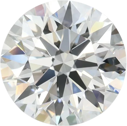 2.3 Carat D VVS1 Round Lab Diamond