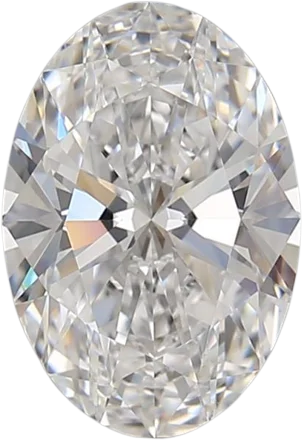 2.31 Carat D VVS2 Oval Lab Diamond