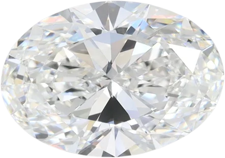 2.34 Carat D VVS1 Oval Lab Diamond