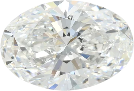 2.37 Carat D VVS1 Oval Lab Diamond