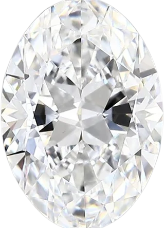 2.37 Carat E vvs2 Oval Lab Diamond