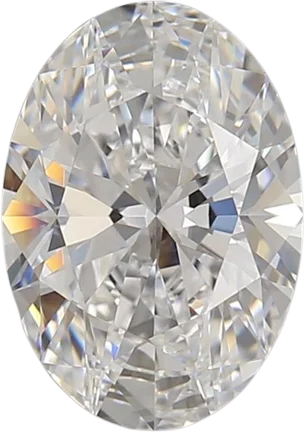 2.42 Carat D VVS1 Oval Lab Diamond