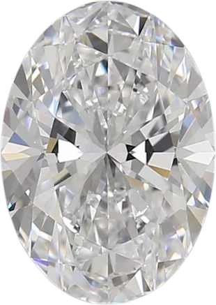 2.43 Carat D VVS1 Oval Lab Diamond