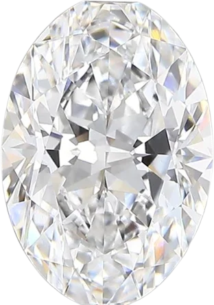 2.47 Carat D vvs1 Oval Lab Diamond