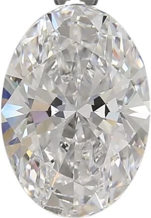 2.47 Carat D VVS1 Oval Lab Diamond