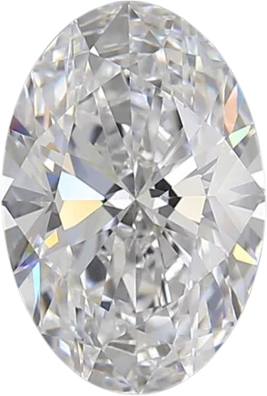 2.51 Carat D VVS2 Oval Lab Diamond