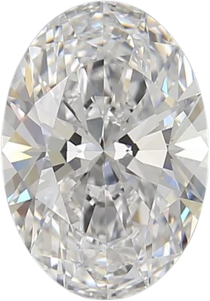 2.56 Carat D IF Oval Lab Diamond