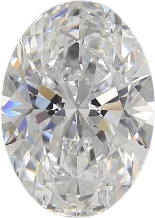 2.56 Carat E VVS1 Oval Lab Diamond