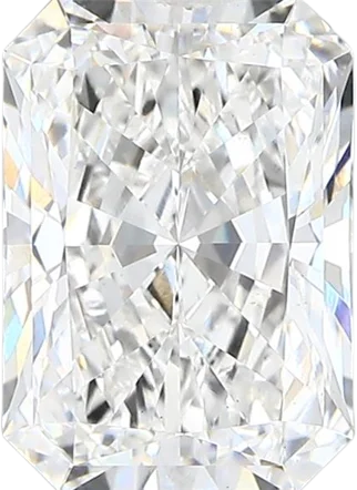 2.57 Carat D vs1 Radiant Lab Diamond