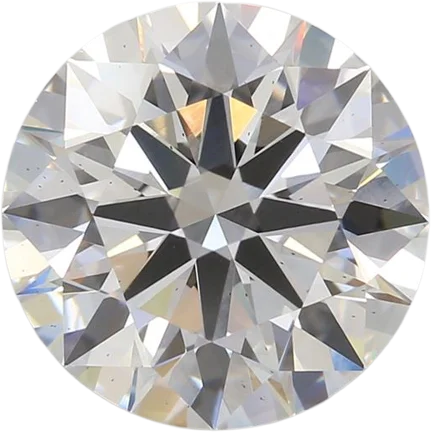 2.58 Carat F SI1 Round Lab Diamond