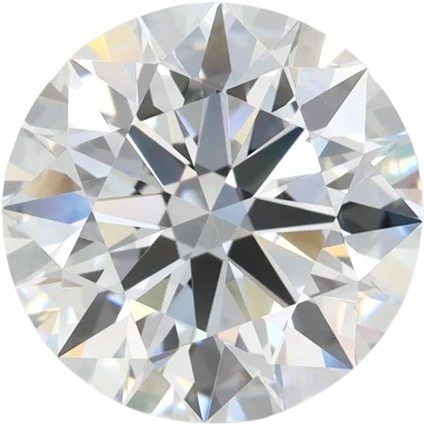 2.6 Carat D VVS1 Round Lab Diamond