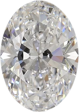 2.7 Carat D VVS2 Oval Lab Diamond