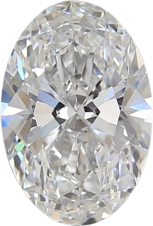 2.7 Carat D VVS2 Oval Lab Diamond