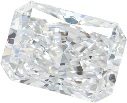 2.71 Carat D VVS1 Radiant Lab Diamond