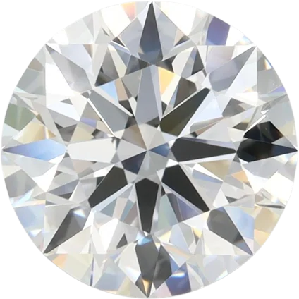 2.72 Carat D VVS2 Round Lab Diamond