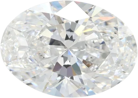 2.74 Carat D VVS2 Oval Lab Diamond