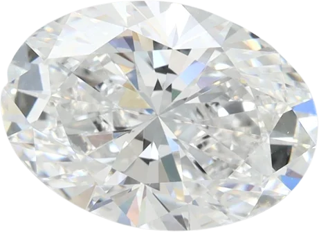 2.74 Carat D VVS2 Oval Lab Diamond