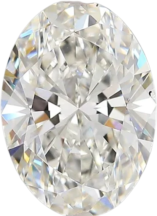 2.74 Carat G vs2 Oval Lab Diamond