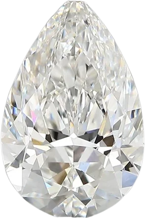 2.79 Carat E vvs2 Pear Lab Diamond