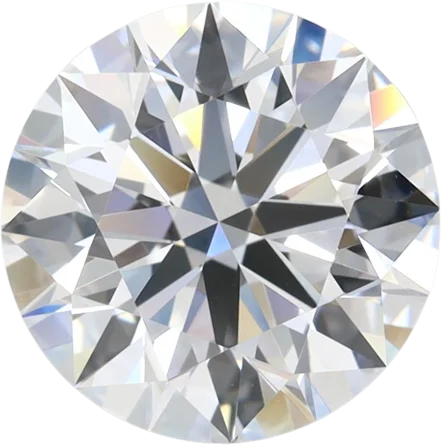 2.82 Carat D VVS2 Round Lab Diamond