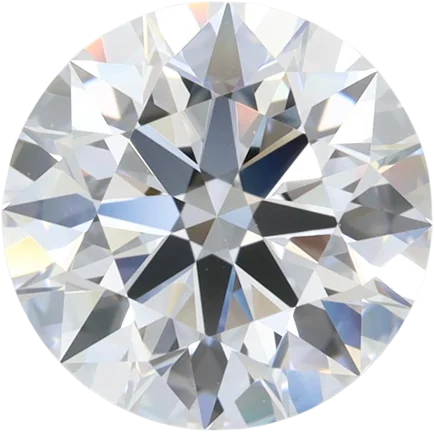 2.84 Carat D VVS2 Round Lab Diamond