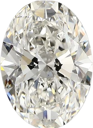 2.86 Carat G vs2 Oval Lab Diamond