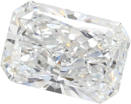 2.99 Carat D VVS2 Radiant Lab Diamond