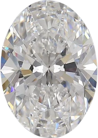 3 Carat D VVS1 Oval Lab Diamond