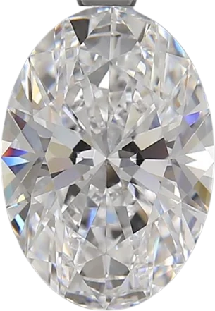 3.01 Carat D VVS1 Oval Lab Diamond