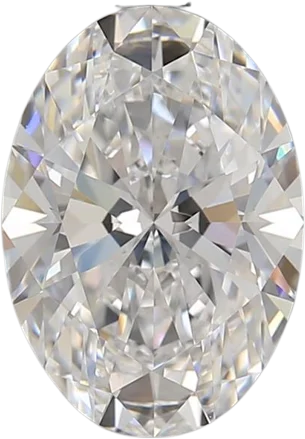 3.01 Carat D VVS2 Oval Lab Diamond