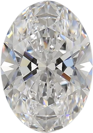 3.01 Carat D VVS2 Oval Lab Diamond