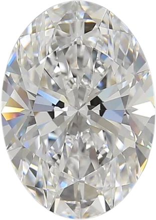 3.01 Carat D VVS2 Oval Lab Diamond